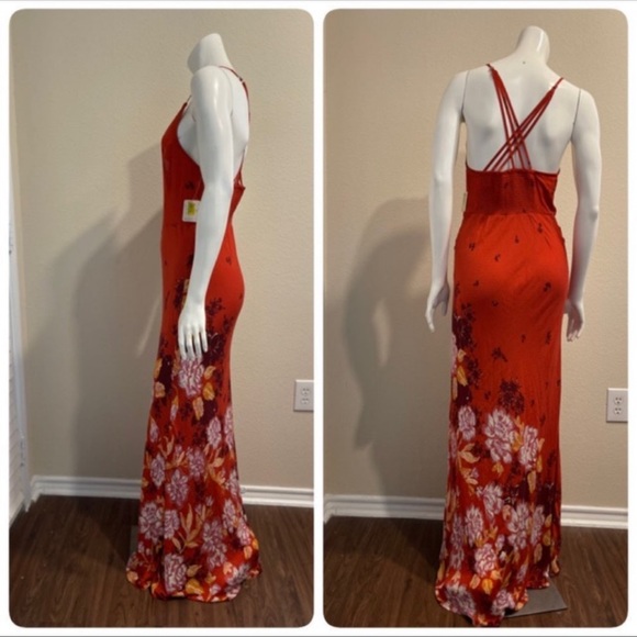 Free People GET TO YOU MAXI DRESS NWT - Picture 11 of 12